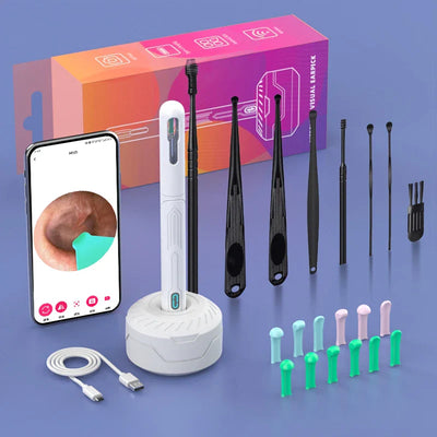 Ear Cleaner With Camera USB C Charging Otoscope Endoscope Set