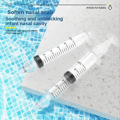 Baby Nasal Aspirator Silicone Nose Cleaner Syringe For Kids