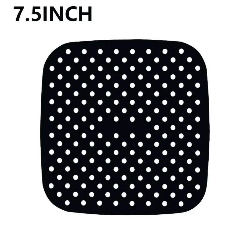 Reusable Silicone Air Fryer Liners Nonstick Heat Resistant Mats