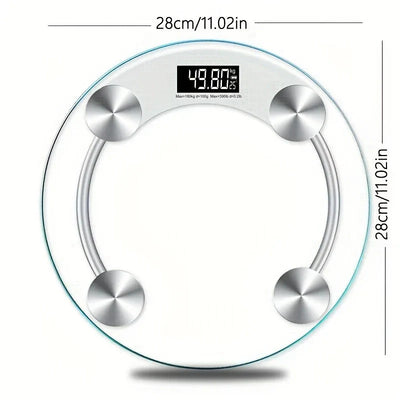 Bathroom Scale Precision Weight Tracking Modern Design 180kg Capacity