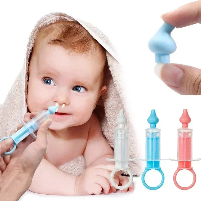 Needle Tube Baby Nasal Aspirator For Gentle Rhinitis Relief
