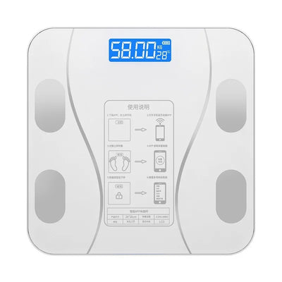 XING CHEN Smart Body Fat Scale Electronic Digital Weight Monitor