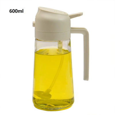 EZPour Glass Oil Dispenser For Precise Mess-Free Pouring