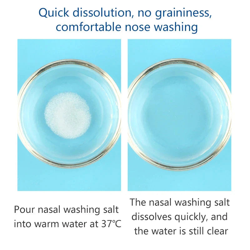 50PCS Nasal Wash Salt For Nose Irrigator And Cavity Care