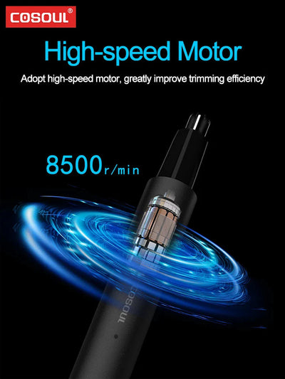 Electric Nose Hair Trimmer Rechargeable Grooming Tool For Men