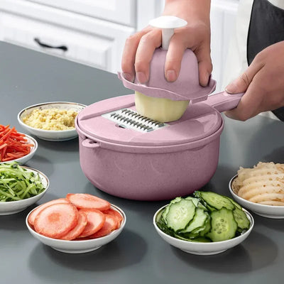 MultiChef Pro Kitchen Slicer For Precise All-in-One Food Cutting