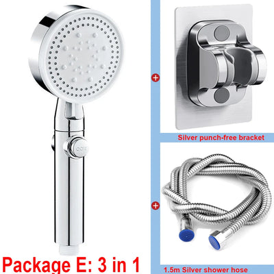 G1/2 Bathtub Shower Faucet Hot Cold Water Mixing Valve Set