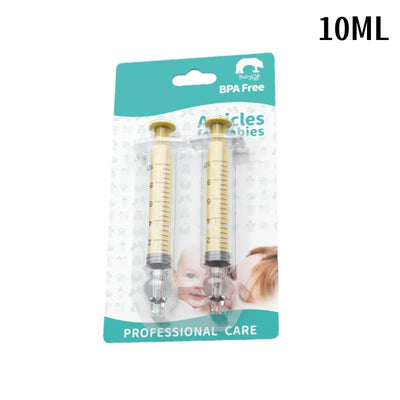 Baby Nasal Aspirator 10ML 20ML Soft Silicone Nose Cleaner