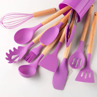 ChefEase Elite 12pcs Kitchen Utensil Set For Cooking