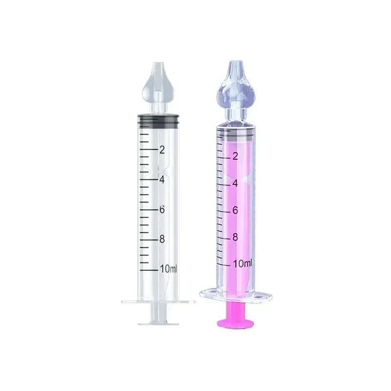 Baby Nasal Aspirator Silicone Nose Cleaner Syringe For Kids
