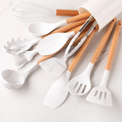 ChefEase Elite 12pcs Kitchen Utensil Set For Cooking