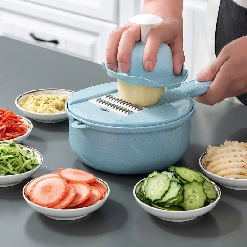 MultiChef Pro Kitchen Slicer For Precise All-in-One Food Cutting