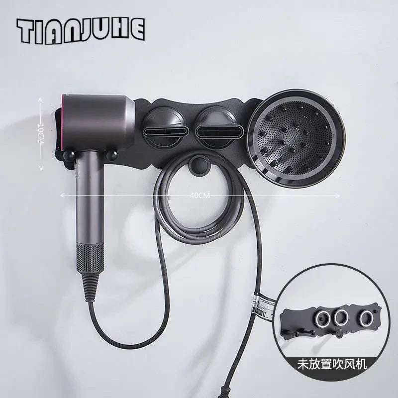Wall Mount Hair Dryer Holder Magnetic Bracket For Dyson Supersonic