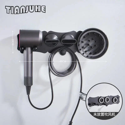 Wall Mount Hair Dryer Holder Magnetic Bracket For Dyson Supersonic