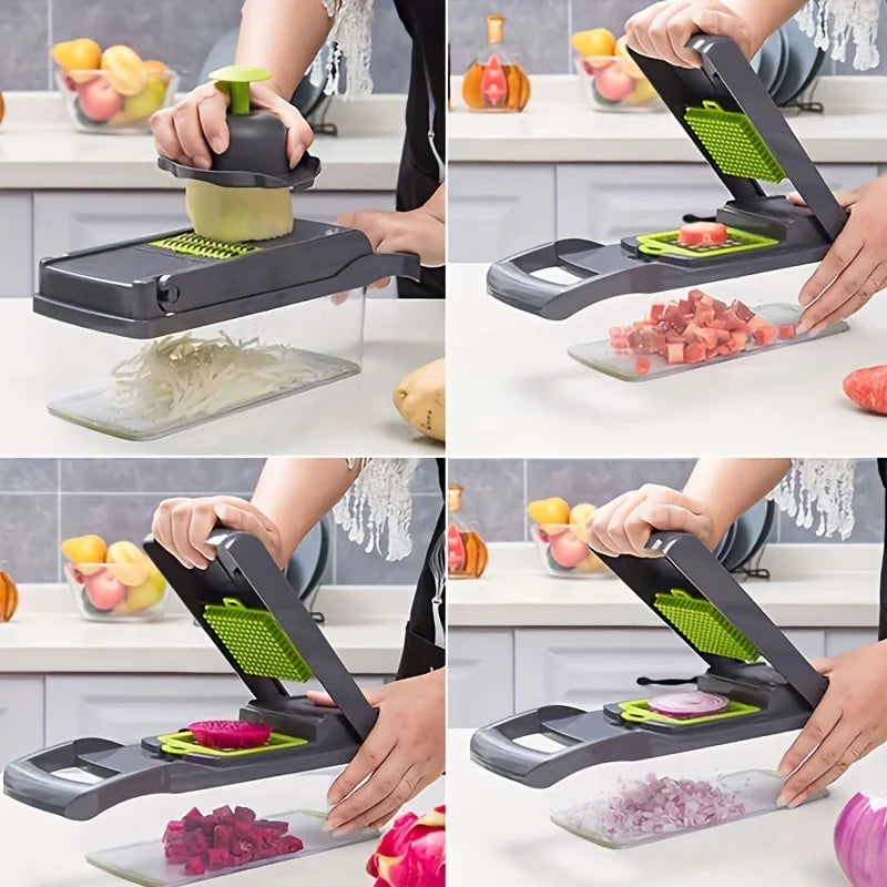QuickSlice Multi-Functional Vegetable Cutter For Easy Kitchen Prep