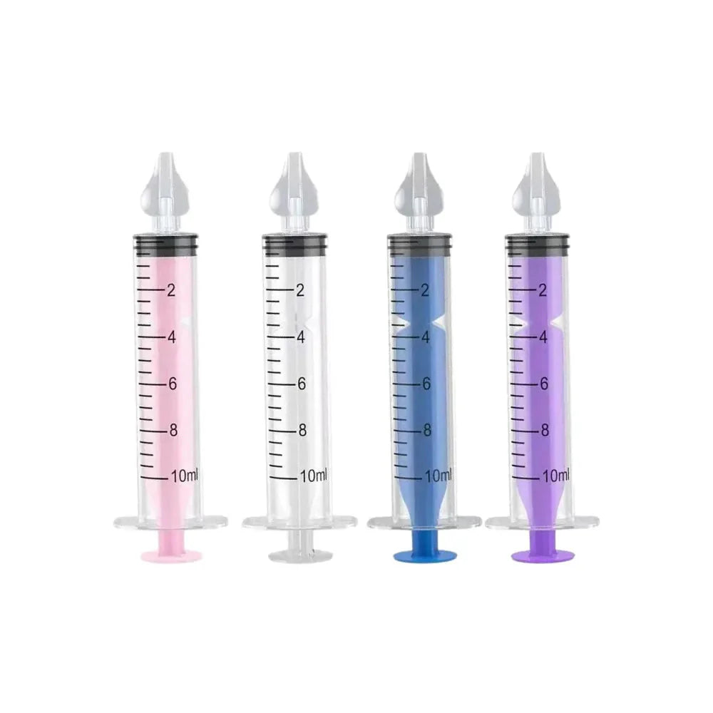 5Pcs Baby Nasal Aspirator Cleaner Nose Washer Needle Tube Set