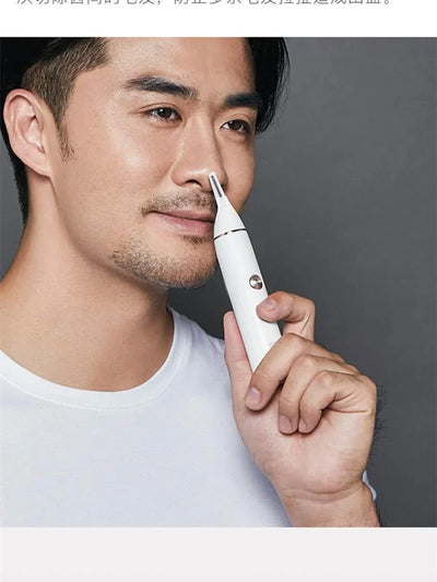 Electric Nose Hair Trimmer With Ear And Eyebrow Grooming Tool
