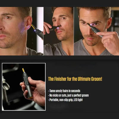 Electric Eyebrow Trimmer Washable Multifunction Facial Hair Razor