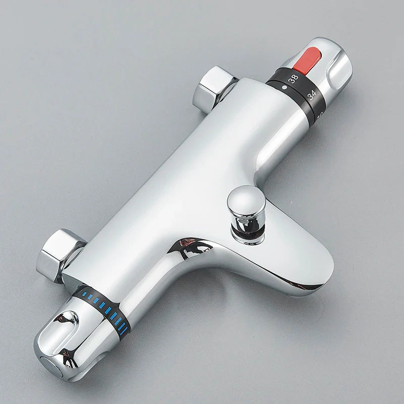 Bathtub Faucet Shower Set Wall Mount With Hand Shower Two Functions
