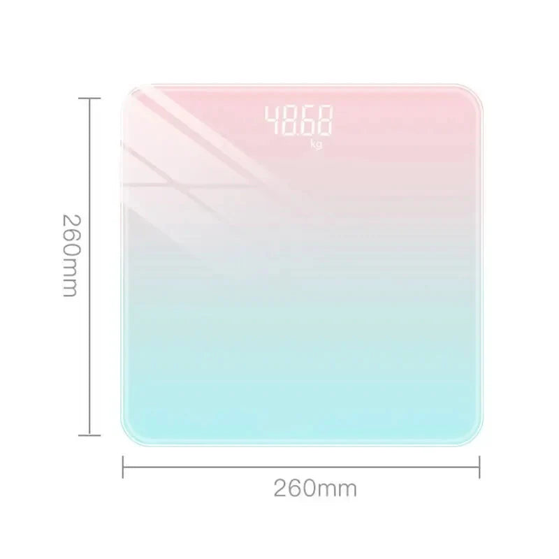 Smart Bathroom Scale Digital LCD Electronic Body Weight Monitor