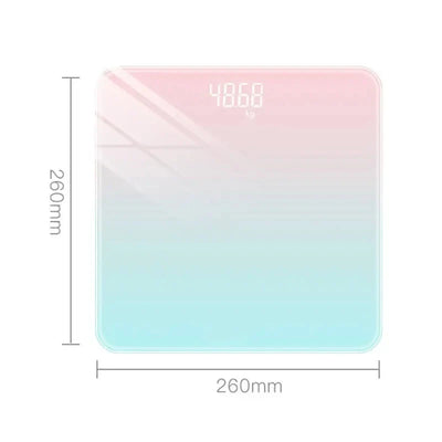 Smart Bathroom Scale Digital LCD Electronic Body Weight Monitor