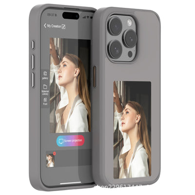 Ink Screen Phone Case Protective Cover Stylish Durable Design