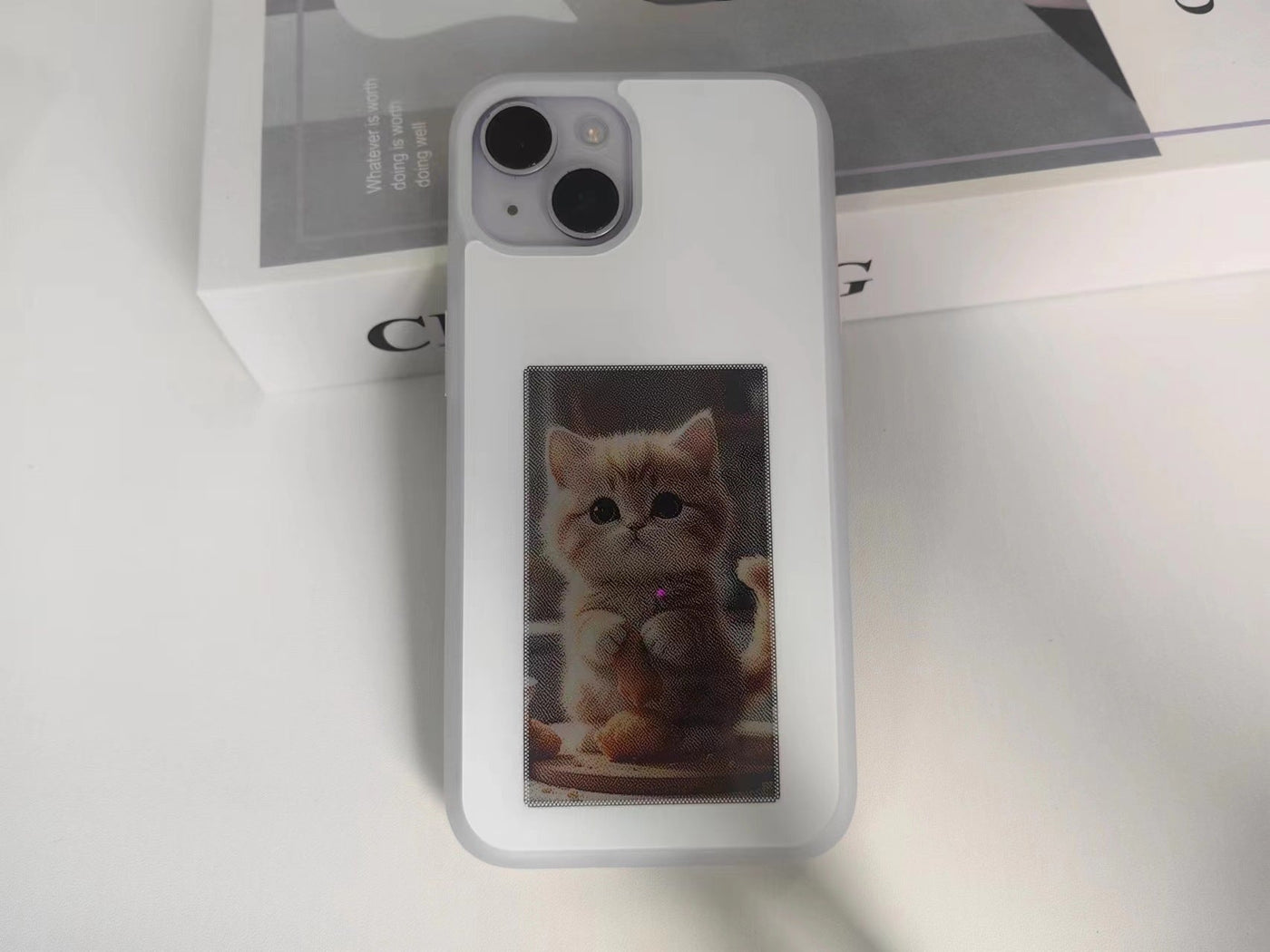 Ink Screen Phone Case Protective Cover Stylish Durable Design