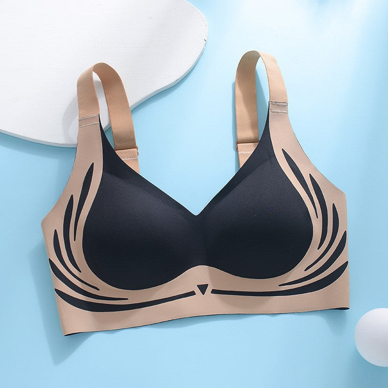 Wireless Push-up Bra Wireless Comfort No Sagging Support Bra