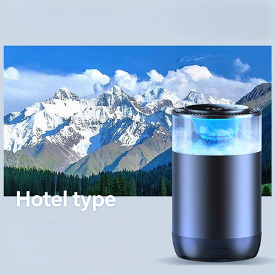 Smart Car Air Freshener Rechargeable Mist With RGB Sound Lights