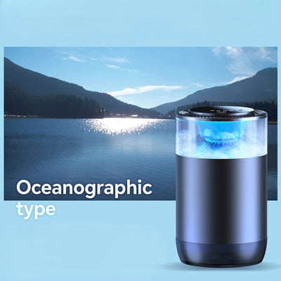 Smart Car Air Freshener Rechargeable Mist With RGB Sound Lights
