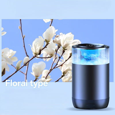 Smart Car Air Freshener Rechargeable Mist With RGB Sound Lights