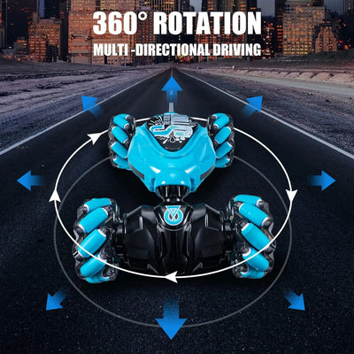 MotionMaster Gesture Controlled Stunt Car With Remote Control Set