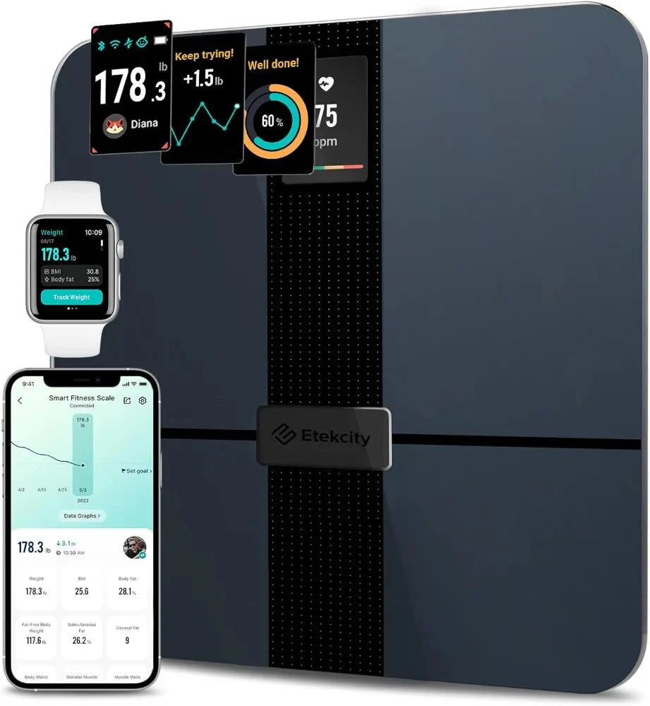 Smart Scale Digital Bathroom Body Weight And Fat Monitor