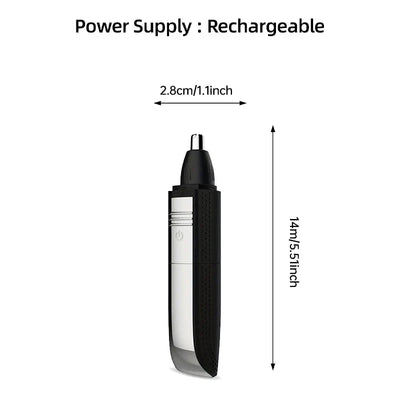 3 In 1 Men's Electric Nose Hair Trimmer Ear Eyebrow Grooming Kit