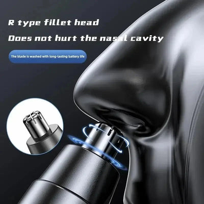 Electric Nose Hair Trimmer For Ear And Nose Painless Grooming