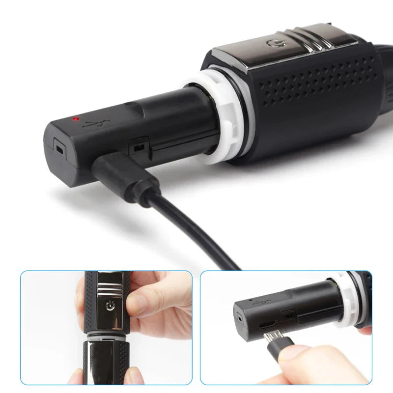 3 In 1 Men's Electric Nose Hair Trimmer Ear Eyebrow Grooming Kit