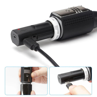 3 In 1 Men's Electric Nose Hair Trimmer Ear Eyebrow Grooming Kit