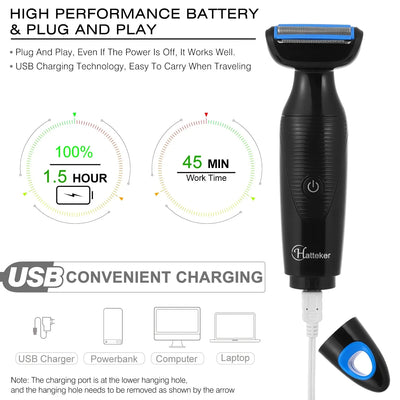 6 In 1 Men's Hair Trimmer Eyebrow Nose Ear Sideburns Grooming Kit