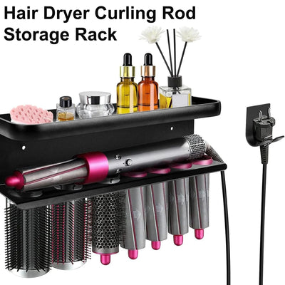 Wall Mounted Hair Dryer Holder Stand For Dyson Airwrap Dryer