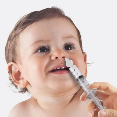 Baby Nasal Aspirator 10ML 20ML Soft Silicone Nose Cleaner Syringe