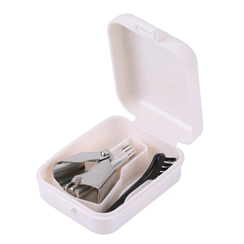 Nose Trimmer For Men Stainless Steel Washable Vibrissa Shaver