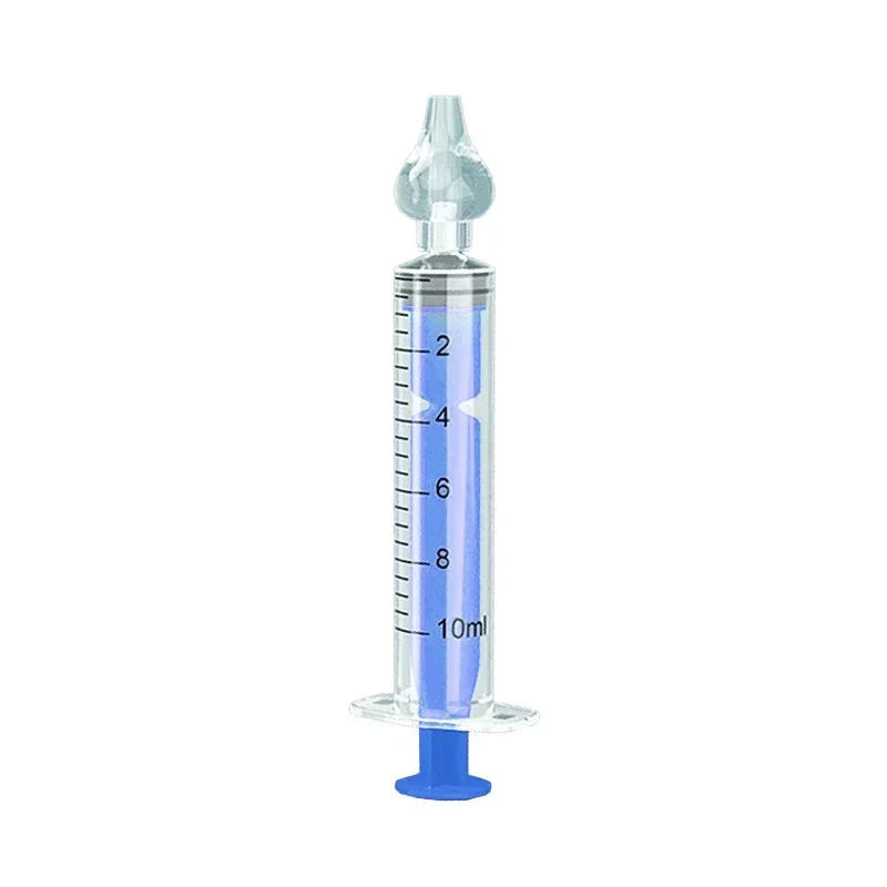 Baby Nasal Aspirator Syringe Nasal Irrigator Kids Nose Cleaner