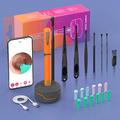 Ear Cleaner With Camera USB C Charging Otoscope Endoscope Set