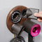 Wall Mounted Hair Dryer Storage Rack Copper Wood Organizer For Dyson
