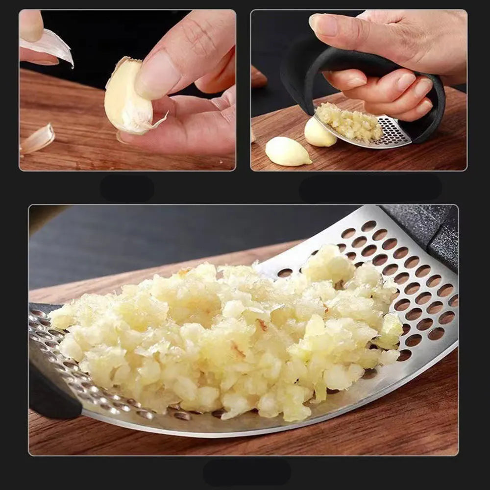 GarlicPro Efficient Garlic Press For Easy And Quick Garlic Crushing