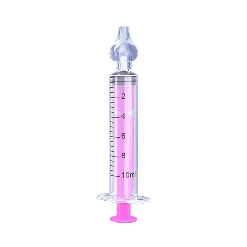 Baby Nasal Aspirator Syringe Nasal Irrigator Kids Nose Cleaner