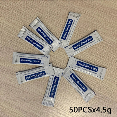 50PCS Nasal Wash Salt For Nose Irrigator And Cavity Care