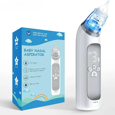 Baby Electric Nasal Aspirator With Food Grade Silicone Mouthpiece