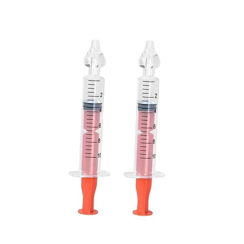 Baby Nasal Aspirator Silicone Nose Cleaner Syringe For Kids