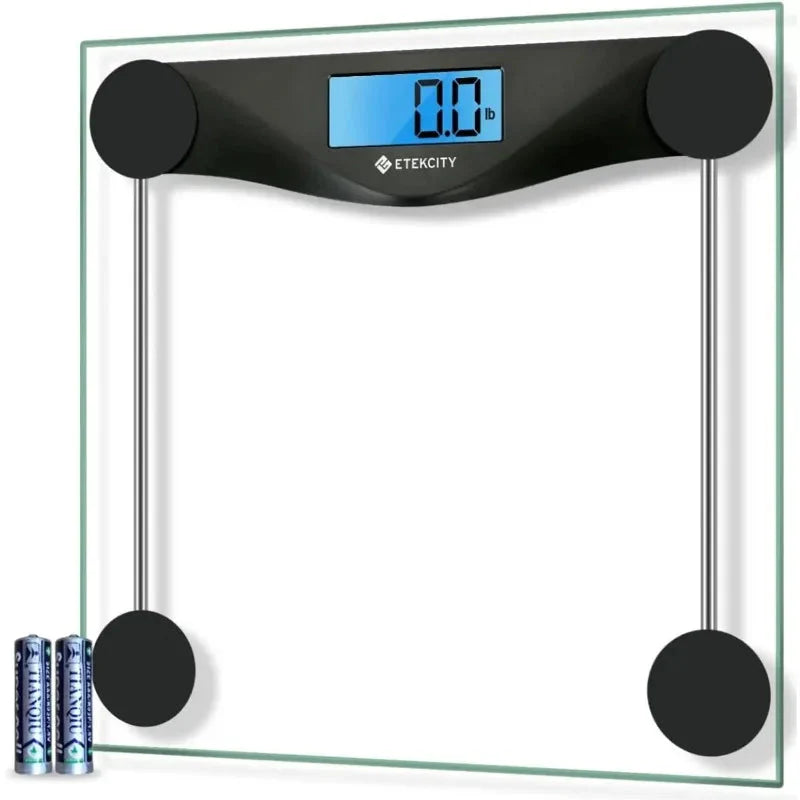Etekcity Digital Body Weight Bathroom Scale Large Blue Display